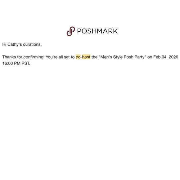 🎉 Men's Style Party 🎉 Co-Hosting 2/4/26 👔 - Picture 2 of 2